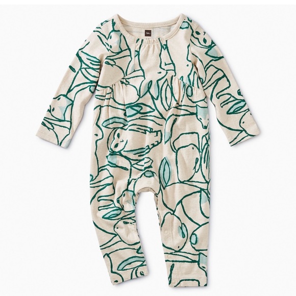 Arctic Animals Pieced Romper - Picture 1 of 6